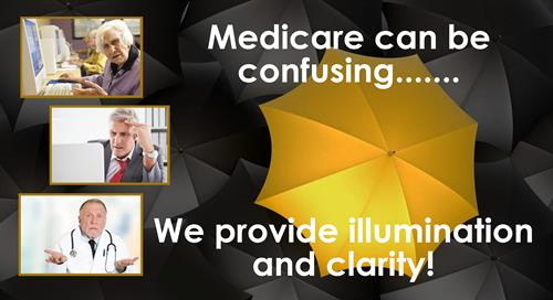 Medicare can Be confusing.  We can help.