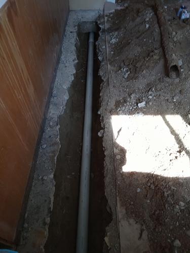 Interior water or sewer line repair and replacement