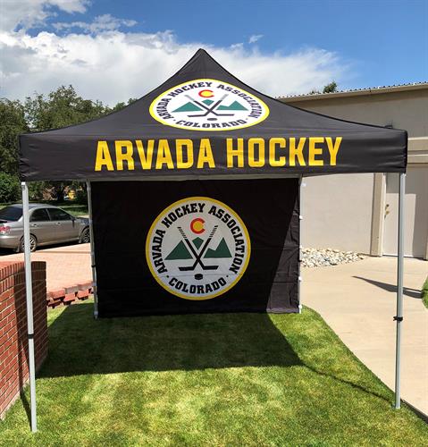 Custom Tent for Arvada Hockey