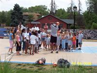 CHF Summer Youth Program at with the Nuggets Basketball Team, g