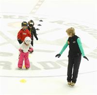 Ice skating lessons at the Apex Center Ice Arena