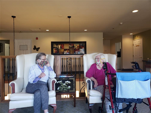 Community and connection at Nightingale Suites assisted living