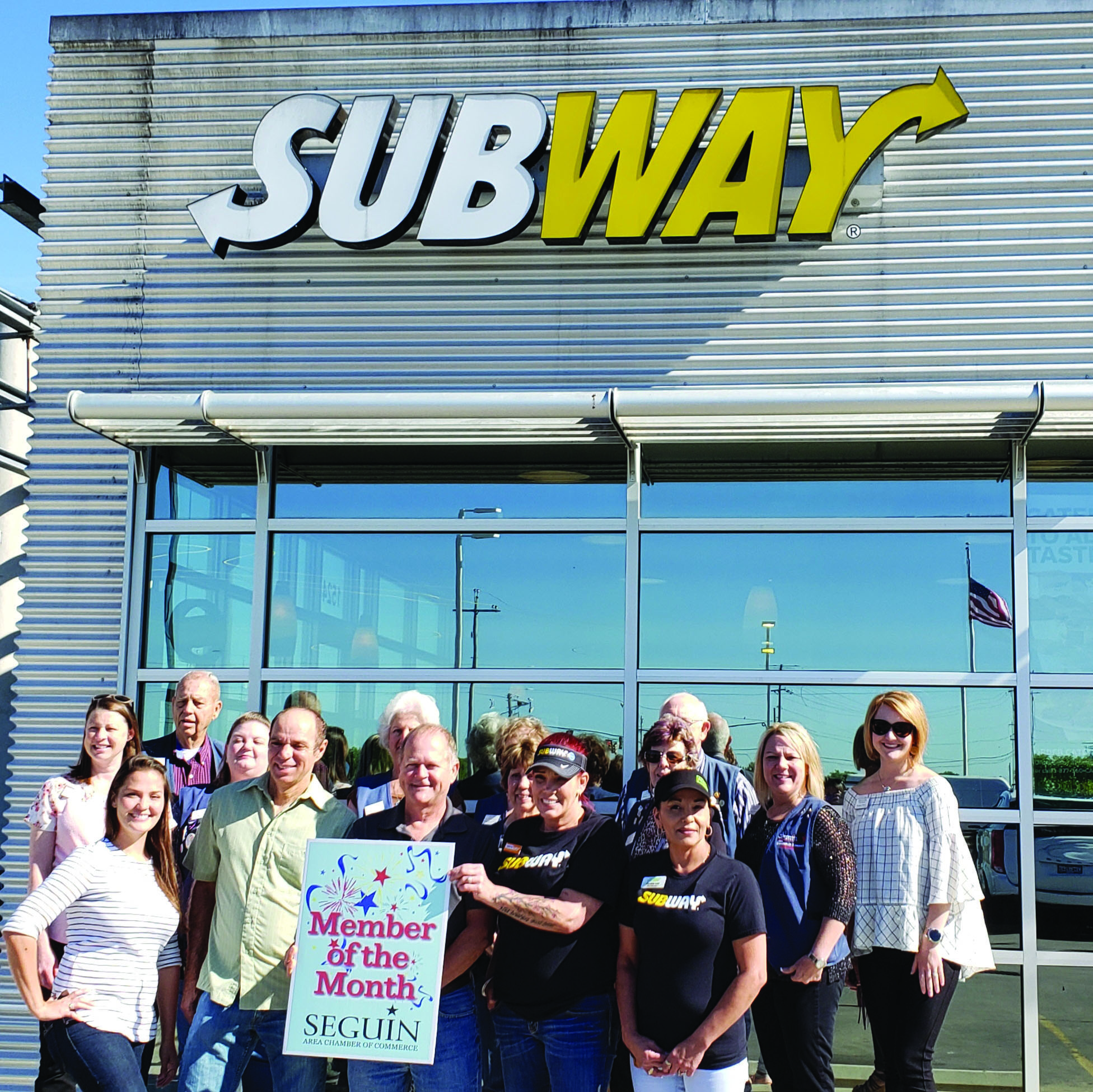 May Member of the Month - Subway!