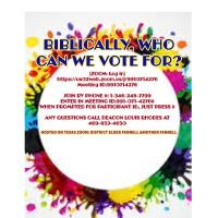 Biblically Who Can We Vote For? - Refuge Church