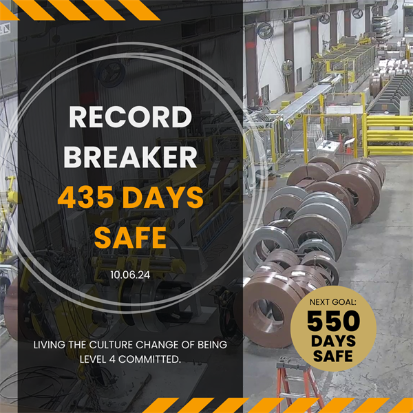 435 Days Safe