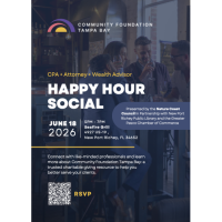 Community Foundation Tampa Bay Happy Hour Social