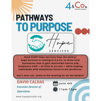 Pathways to Purpose: Presented by Hope Services