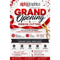 Ribbon Cutting: Alphagraphics