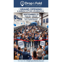 Ribbon Cutting: Drop & Fold Laundry