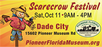 Scarecrow Festival at the Pioneer Florida Museum & Village