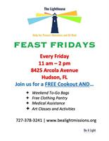 "Feast Friday" at The Lighthouse