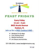 Every Friday a cookout and fun activities for the community