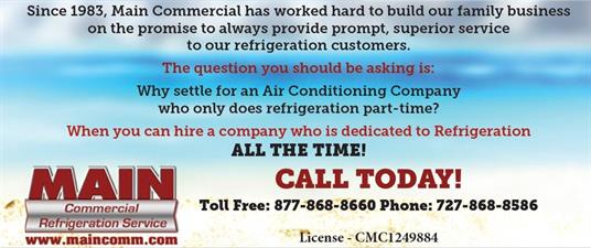 Main Commercial Refrigeration Services