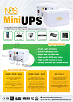 Mini UPS Battery Backup Systems