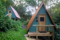 A-frame cabins