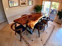 Live edge dining table