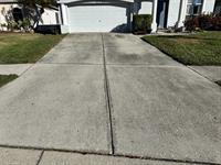Driveway and concrete surface cleaning designed to safely remove buildup, dirt, and stains while protecting the surface.
