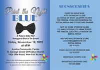 Paint the Night Blue with Pasco Kids First