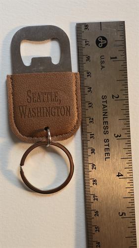 Keychain bottle opener