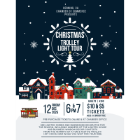 2025 Hometown Christmas Trolley Light Tour 7pm Registration