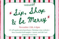 Sip, Shop & Be Merry at Venture19