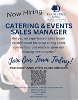 Catering & Events Sales Manager