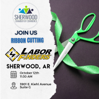 Ribbon Cutting - Labor Finders- Sherwood 