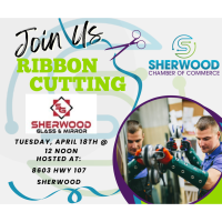 Ribbon Cutting-Sherwood Glass & Mirror