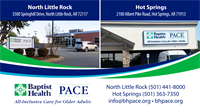 Baptist Health PACE NLR & Hot Springs Locations