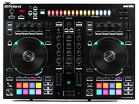 Roland DJ-505 2-deck Serato DJ Controller with Drum Machine