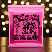 Ernie Ball Super Slinky Electric Guitar Strings  (9-42)