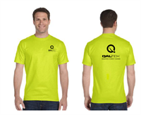 safety yellow t-shirt for workers