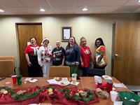 Christmas in July with our crew! 