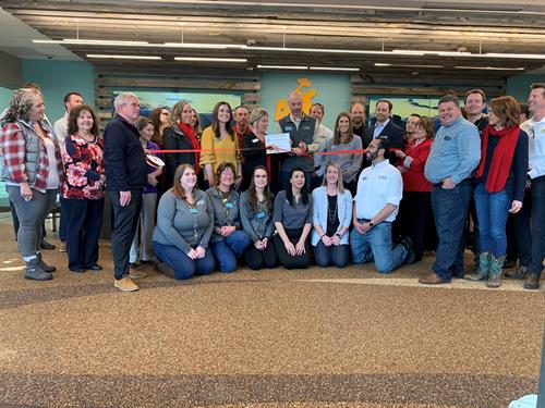 Cheyenne Branch ribbon cutting 2020