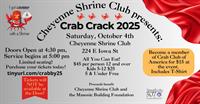 Cheyenne Shrine Club Crab Crack 2025