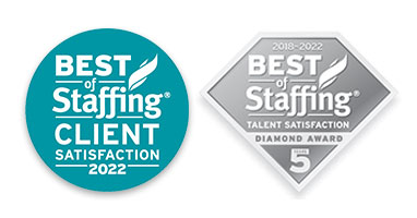 Express was awarded the Best of Staffing Client Award and the Best of Staffing Talent Diamond Award. The Diamond Award is given only to those companies that achieved the award five consecutive years. This is the second year Express has achieved the Talent Diamond award. 