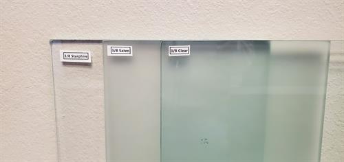 Shower Door Glass Options