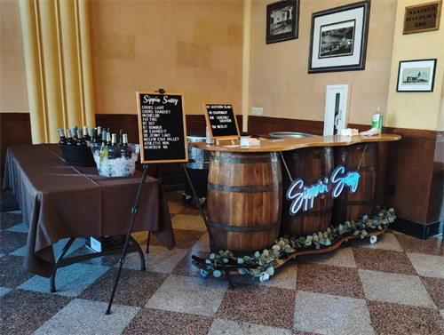 Whiskey Barrel Bat top