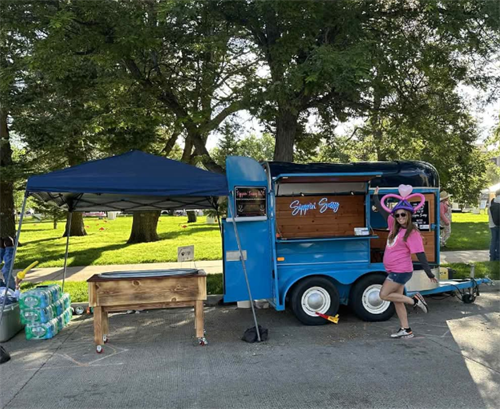 Blue is the new pink! 2025 Pink Ribbon Run, Cheyenne, WY