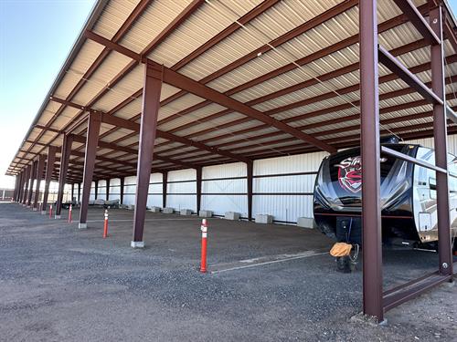 Covered RV Storage