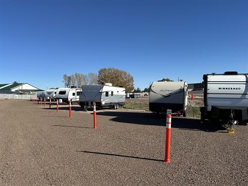 Uncovered RV Storage