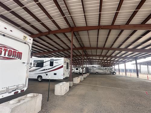 Covered RV Storage