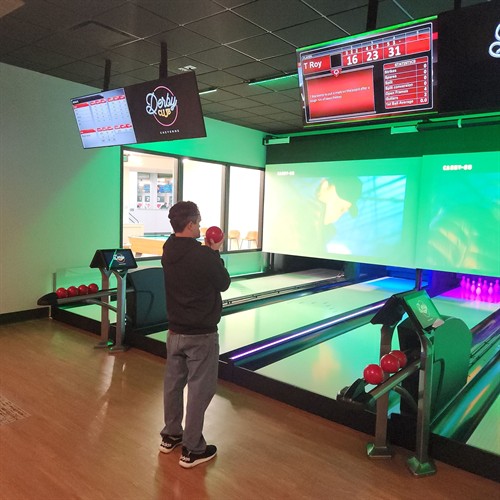 Bowling at Derby Club