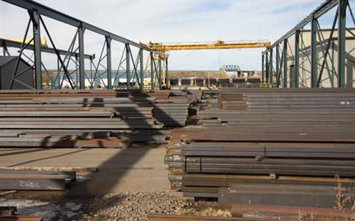 Service Center Stock; We stock pile steel for your immediate needs.