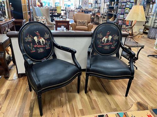 Vera Chair with Cowboy Embellishment