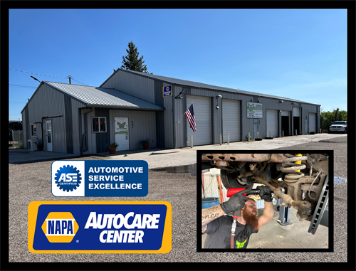 Auto Repair Shop with ASE certified technicians.