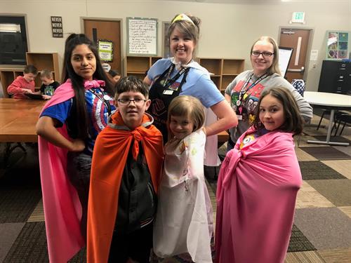 Hero dress-up day! Whose your hero?