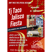Tj Taco Jalisco Fiesta – Ribbon Cutting 39th Anniversary
