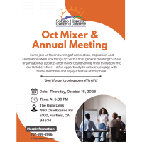 Oct Mixer & Annual Meeting