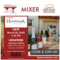 Joint Mixer with Napa Hispanic Chamber of Commerce